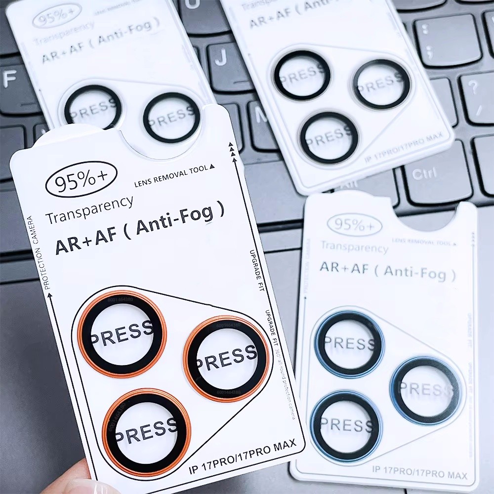 Cam AR + AF cho IPhone 17 Pro Max 17 Air Eagle Eye Lens Bảo vệ màn hình Kính cường lực đi kèm với cô