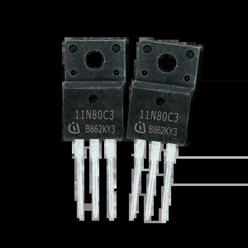 10 CÁI 11N80C3 SPA11N80C3 TO-220F MOS 800V 11A Nhập Khẩu