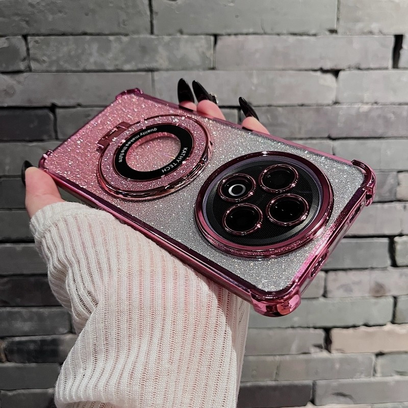 Ốp Lưng Mạ Thời Trang Cho Realme 15 Pro 15T 14T 14 Pro Plus 13 Pro Plus 12X 12 Pro Plus 11 Pro 5G