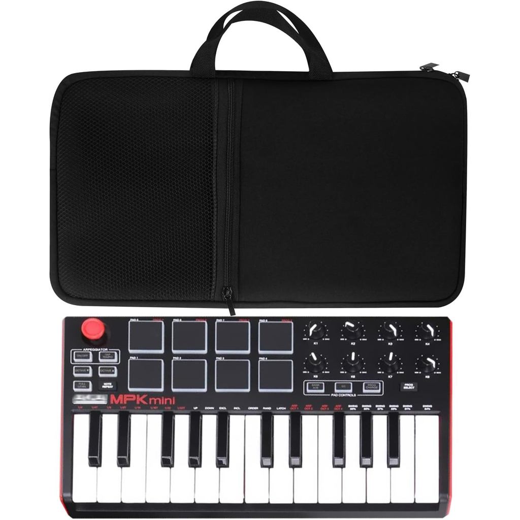 Bàn Phím Du Lịch Tay Cầm Bàn Phím Nhạc Túi Bảo Vệ Chống Sốc Chống Thấm Nước Neoprene Tương Thích Với