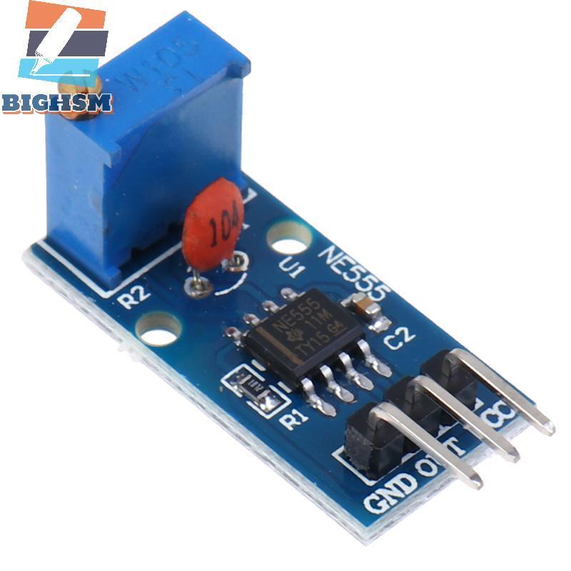 [BIGHSM] Mô-đun máy phát xung có thể điều chỉnh tần số NE555 chip NE555
