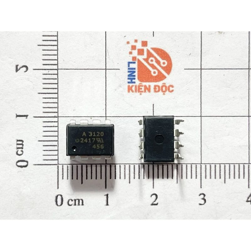 A3120, HCPL-3120 IC Opto Driver DIP-8 (Mới) Nhập khẩu