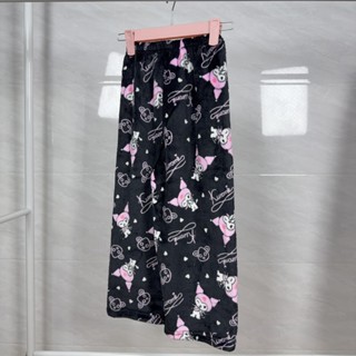 Hàng mới về Quần ngủ trẻ em lót lông cừu dày dành cho bé trai và bé gái Quần mặc nhà ấm áp cho mùa thu đông [BL]