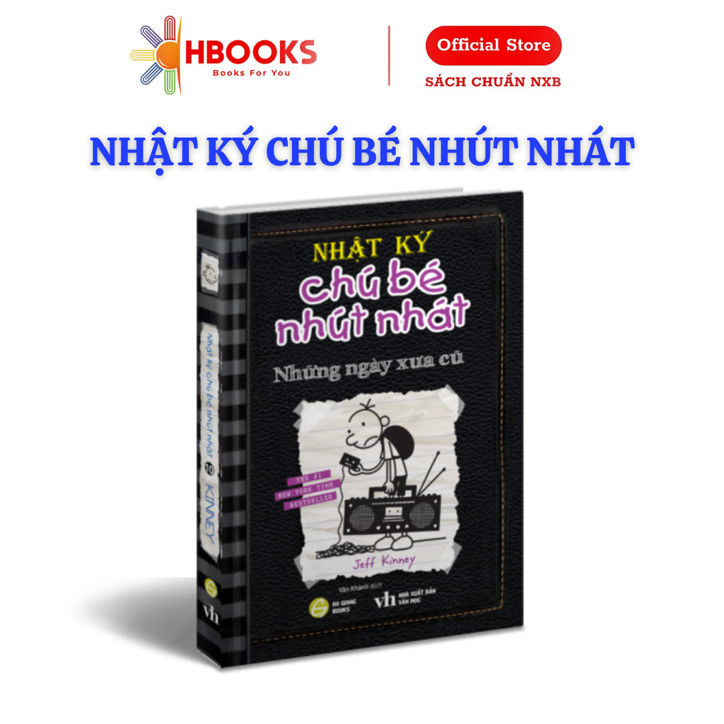 Sách Nhật Ký Chú Bé Nhút Nhát - Diary Of A Wimpy Kid: Tập 10 Những Ngày Xưa Cũ Bản Tiếng Việt - HG b