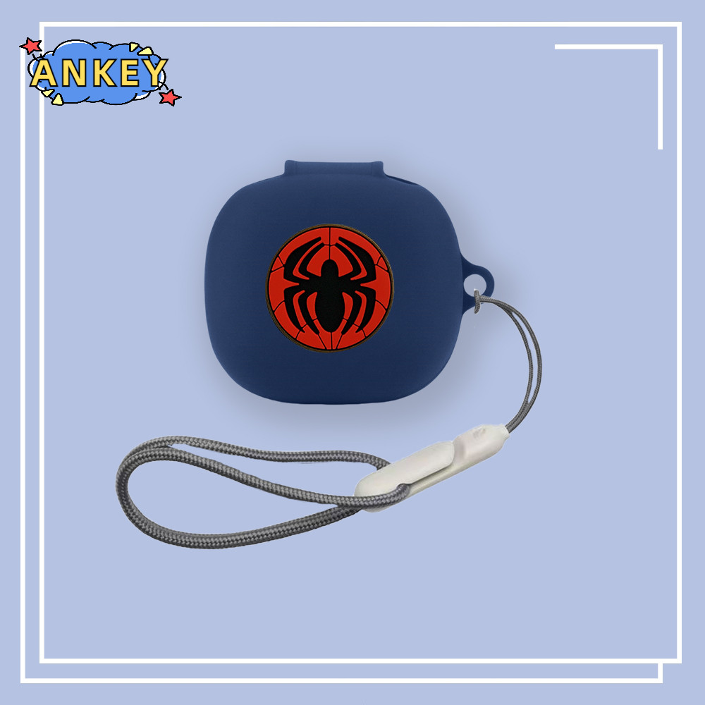 for Anker Soundcore R60i NC / P31i Silicone Cartoon Cool Boy Marvel Pattern Headphone Cases With Hoo