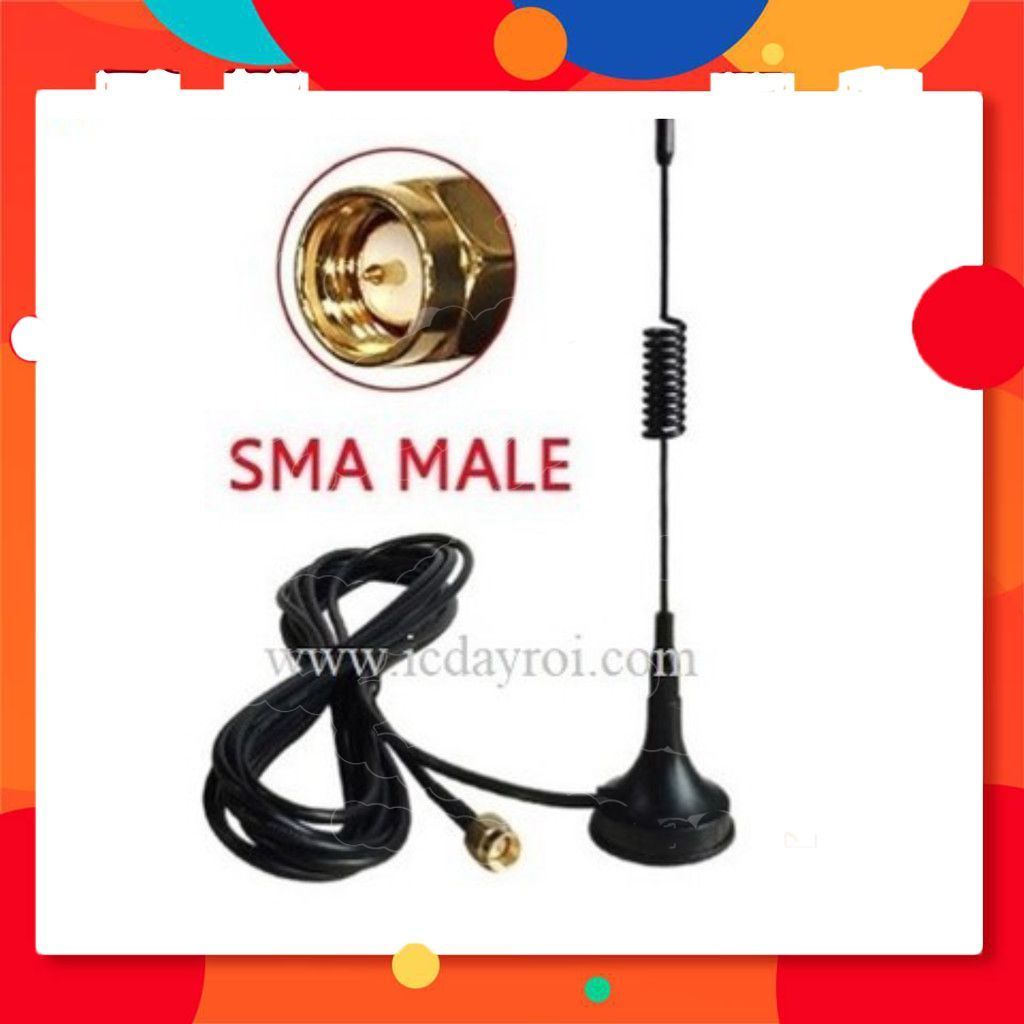 Antenna 433MHz 5DBI SMA Điện Tử Store99