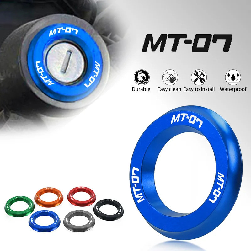 Dành Cho Xe YAMAHA MT-07 MT07 Xe Máy Công Tắc Đánh Lửa Bao Vòng mt07 MT mt 07 2014 2015 2016 2017 20