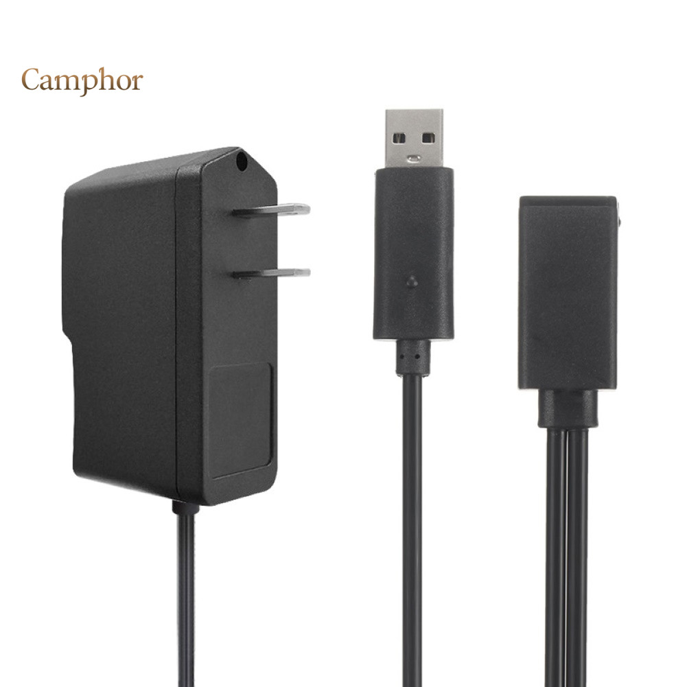 Bộ sạc nguồn Camphor Cáp sạc USB cho cảm biến Xbox 360 Kinect