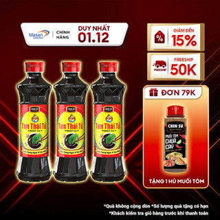  Combo 3 Nước Tương Tam Thái Tử Nhất Ca 500ml 