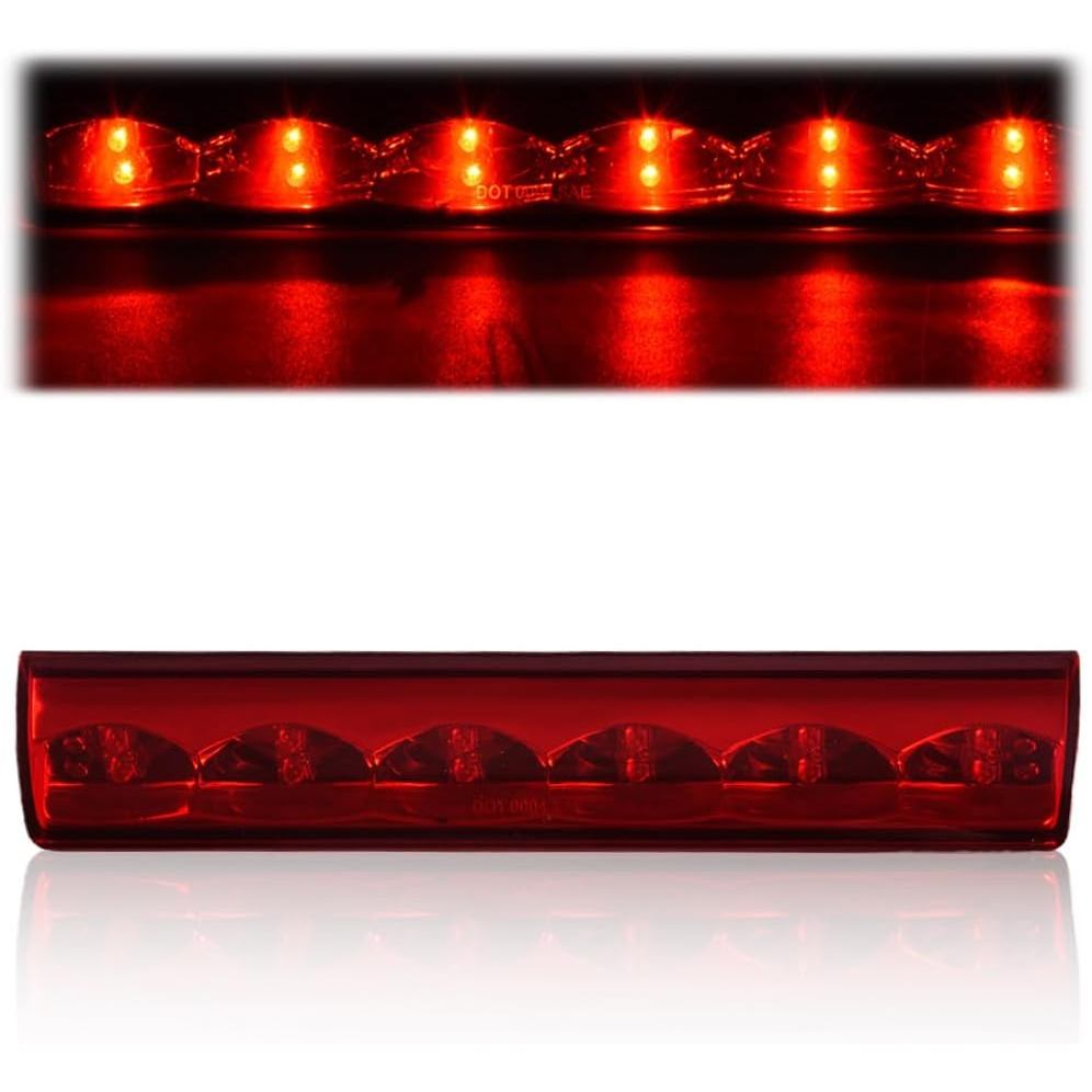 Đèn phanh thứ 3 LQI LED Tương thích với Leer Are Century Truck Cap Topper, Đèn đỗ xe tải âm trần Đèn