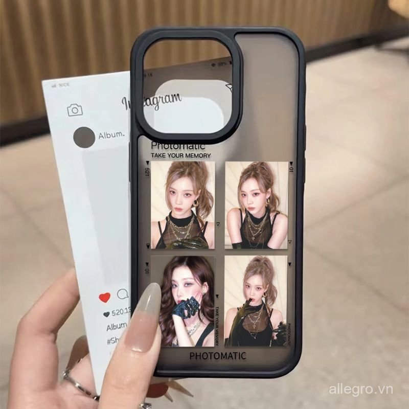 Skin-Feel Shell Gold Winter Tear-Off Sheet QYSJ Vỏ Điện Thoại Thích Hợp Cho IPhone 17 16 15 14 13 Pr