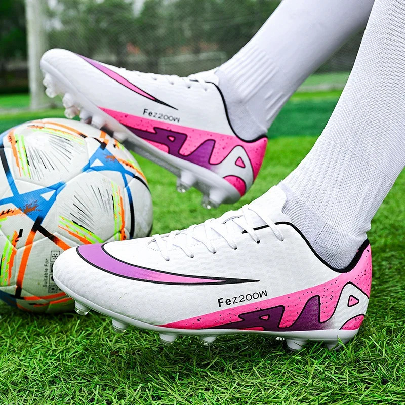 Giày Bóng Đá Nam Mắt Cá Chân Thấp TF/FG Cho Turf và Ngoài Trời, Size EUR35-45