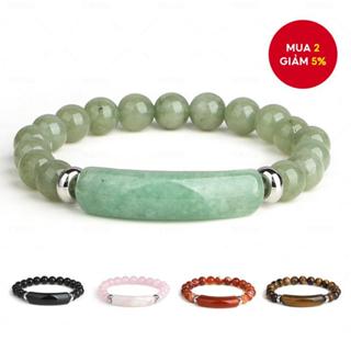 Vòng tay hạt pha lê Hip Hop dành cho nam giới Trang sức tiệc dệt đàn hồi