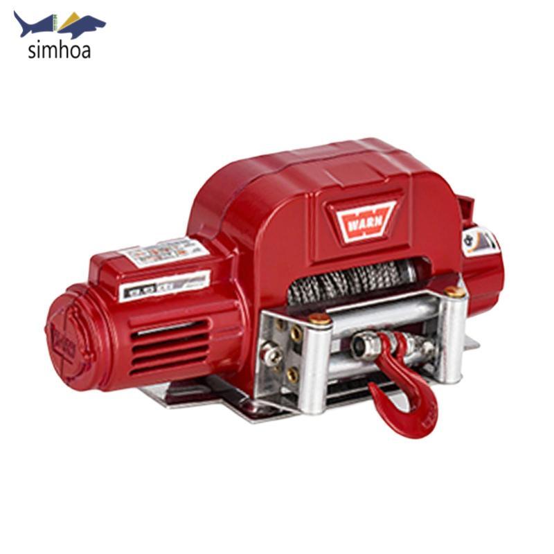 Tời RC Simhoa, Tời kim loại điện Mini, Thay thế cho xe bánh xích RC 1 / 10, DIY