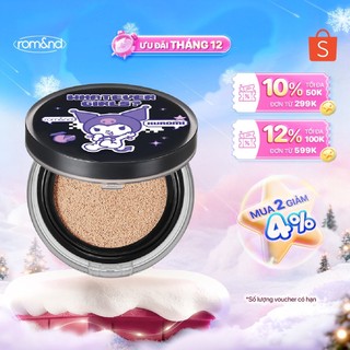   Rom&nd x Sanrio  Phấn Nước Che Phủ Hoàn Hảo Mỏng Nhẹ Tự Nhiên Romand NU Zero Cushion SPF24 PA++ 15g  cận date  