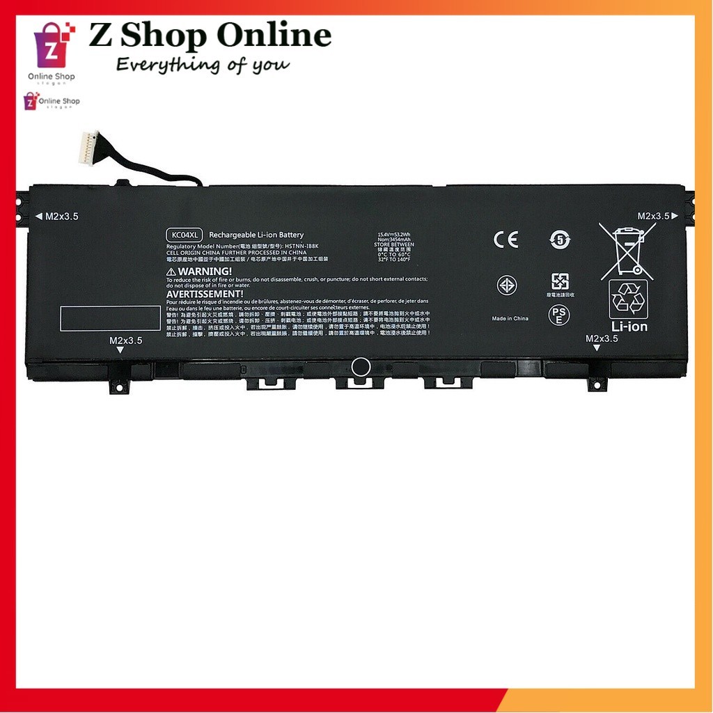 Pin Laptop HP Envy X360 13-AR 13-AQ 13-AH - KC04XL