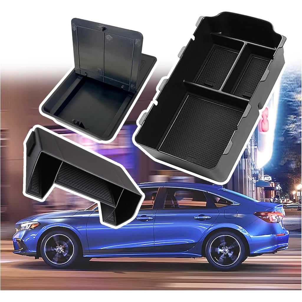 3 Chiếc 2025 2024 Civic Center Console Cho Xe Honda Civic 2024 Phụ Kiện 2024 Honda Civic Sport Cente