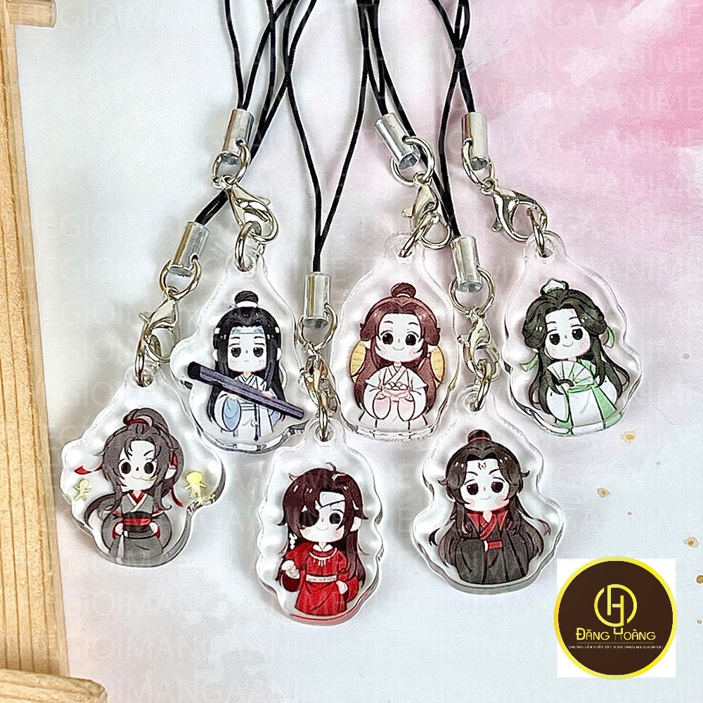 Dây Treo Điện Thoại Ma Đạo Tổ Sư Thiên Quan Tứ Phúc Hệ Thống Tự Cứu anime mica acrylic móc khóaMK ĐĂ