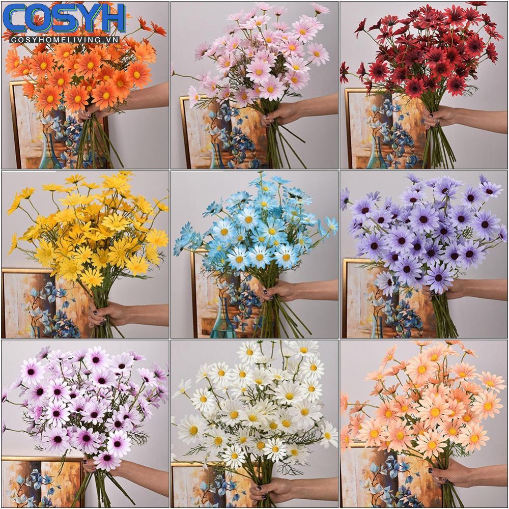 <cosyh>Christening Bouquet Fake Flowers Home Silk Wedding Xmas Artificial Bouquet