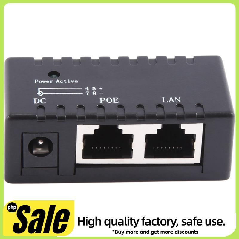 Poe Splitter Poe Injector Rj45 Dc 5.5Mm x 2.1Mm Đầu Vào Thụ Động Poe Injector Splitter Adapter Kết N