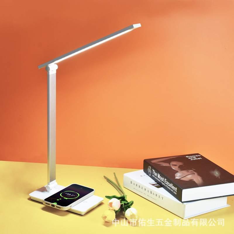 anti-myopia study lamp desk study lamp Đèn bàn học sinh có thể sạc lại Plug-In Đèn đọc sách đầu giườ