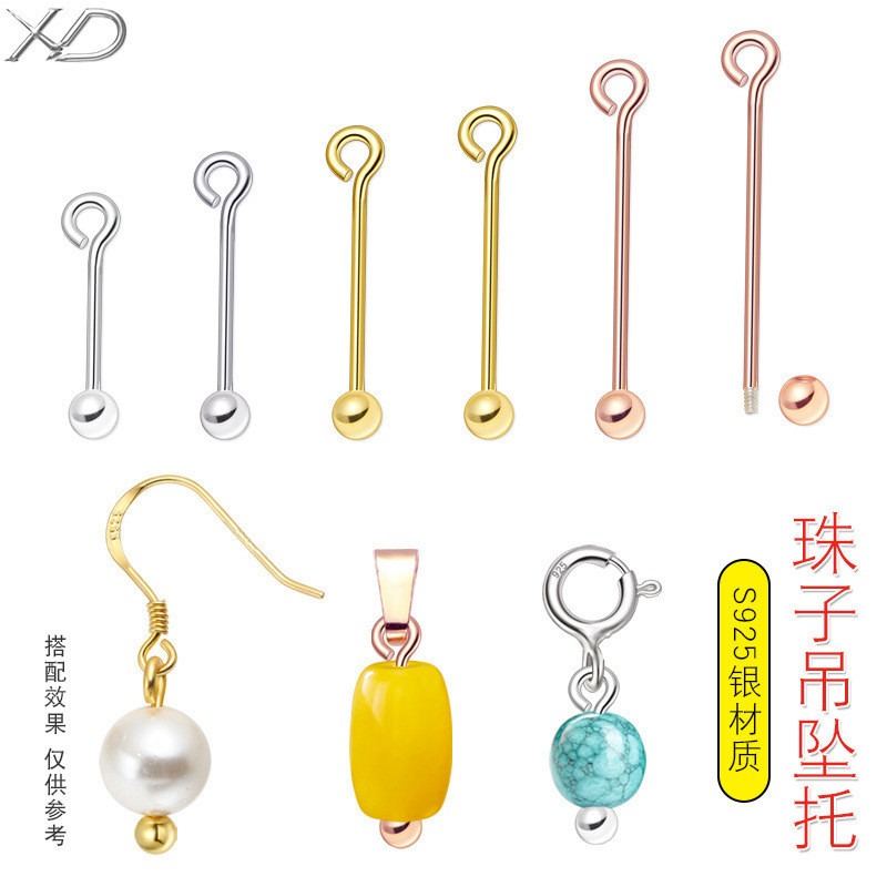 Khóa vít vàng 18K mạ bạc S925 S925 S925