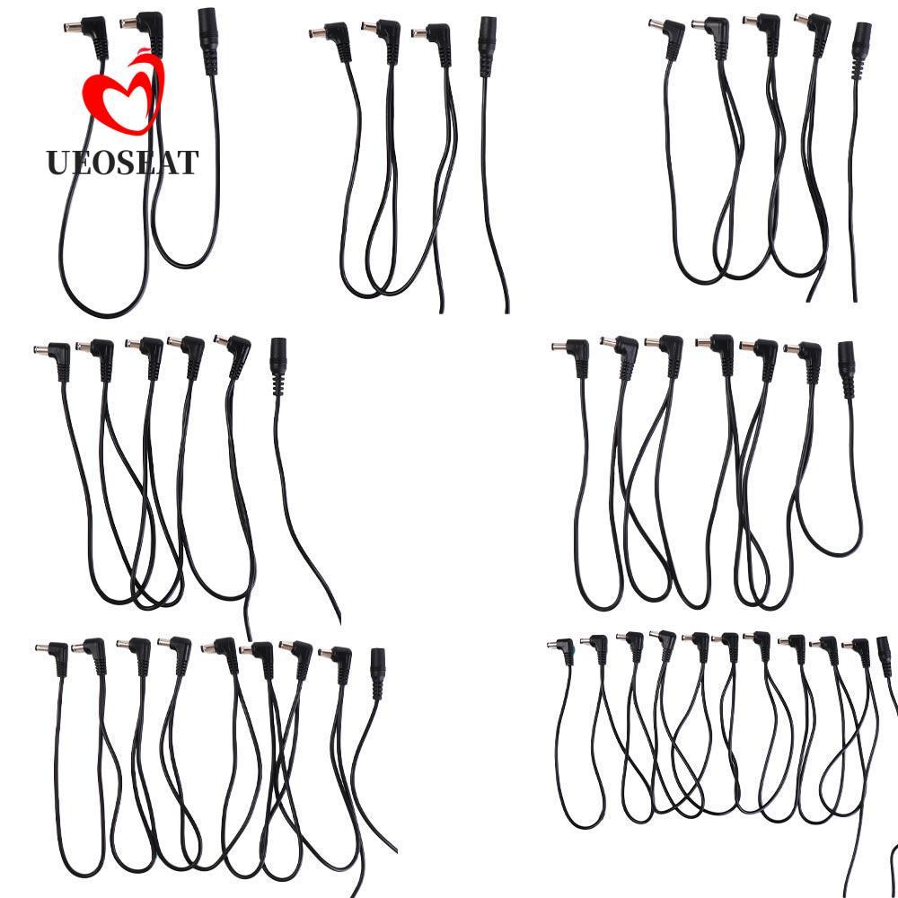 UEOSEAT Daisy Chain Cable PVC Power Supply Splitter Phụ kiện đàn Guitar