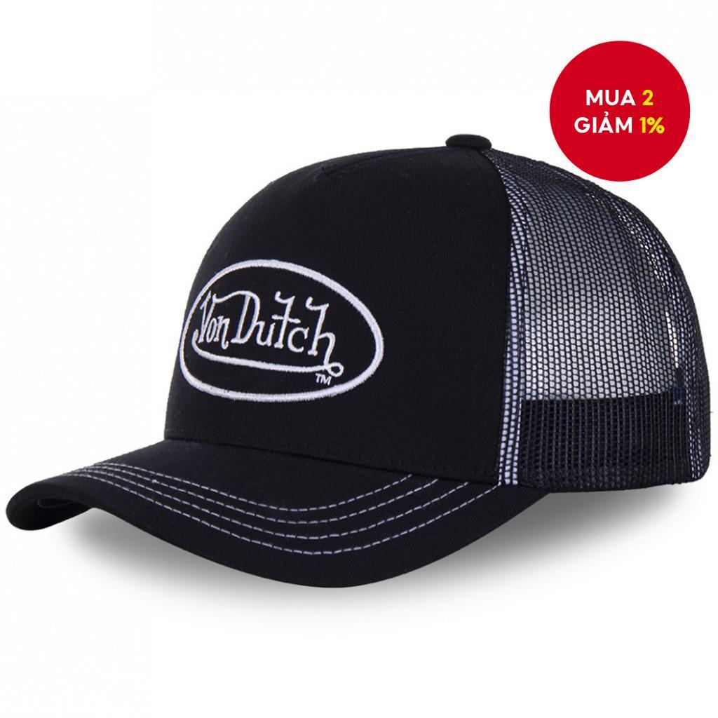 Mũ lưỡi trai Von Dutch mới dành cho mùa hè, mũ trucker cho nam nữ, mũ lưới VD.