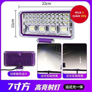  Xe Tải Đèn LED Điểm 12V 24V Ánh Sáng Mạnh Máy Xúc Ánh Sáng Phân Tán Ánh Sáng Siêu Sáng Kỹ Thuật Xe Phuộc Xe Ô Tô Đèn Đảo Chiều 