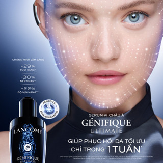   Lancome x Hannah _Serum phục hồi da Genifique Ultimate 30ml và Kem dưỡng Renergie 50ml 