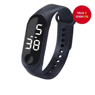 Thời Trang Xu Hướng Thường Ngày Hình Bầu Dục Nhân Vật Trắng Đồng Hồ Điện Tử Đồng Hồ Sinh Viên Nam Nữ Đồng Hồ Cặp Đôi