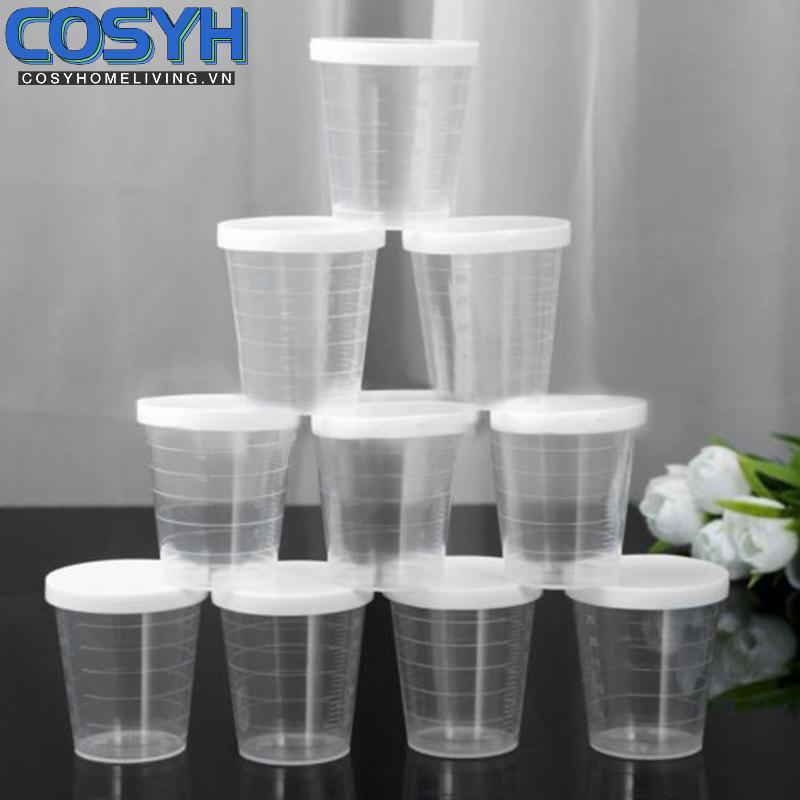 <cosyh>Measure Cups Plastic Tool Kitchen Home Measuring Container Transparent
