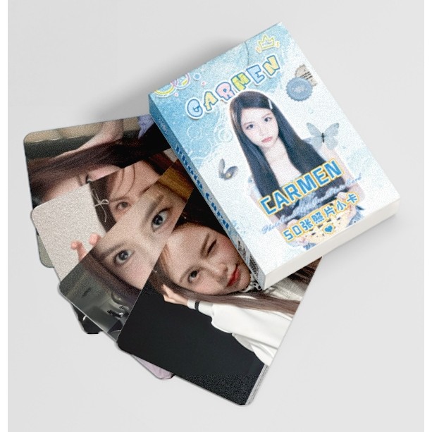 4-50 Chiếc H2H Hearts2Hearts CARMEN FOCUS The Chase Lomo Cards Makestar Soundwave POB Photocard JIWO