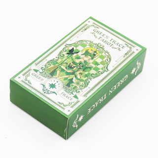 Green Trace Tarot - Story-driven Deck, Mystical Divination