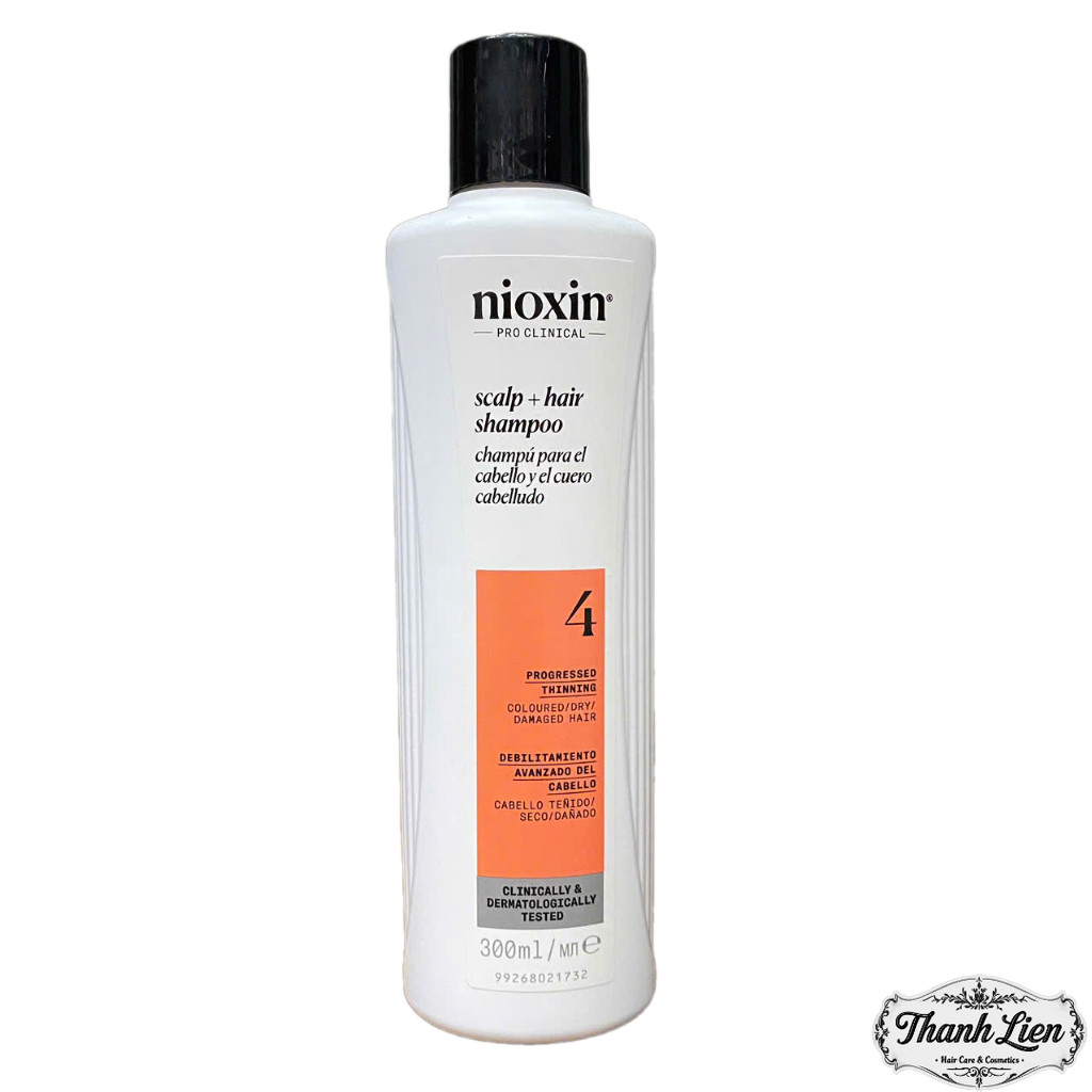 Dầu gội chống rụng tóc Nioxin System 4 Shampoo 300ml - Colored Hair [ LT ]