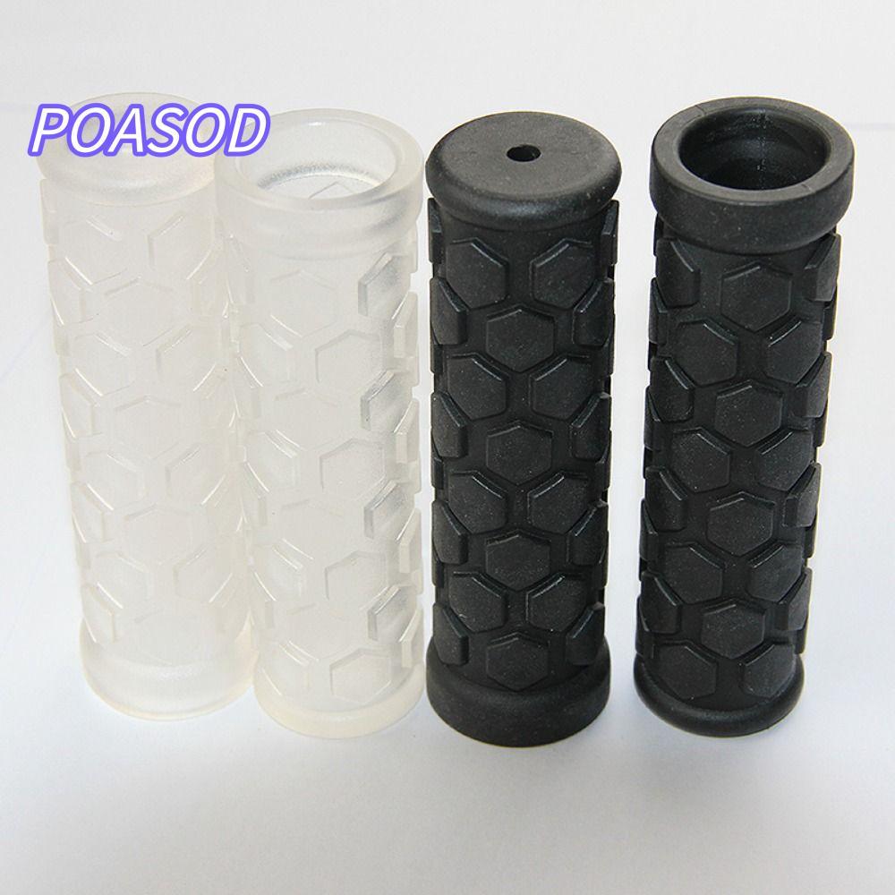 MAYSHOW 1 Cặp Tay Lái Xe Đạp Gấp với Vỏ Chống Trơn Trượt SD125-102mm, 6 Màu Tay Cầm Cao Su Cho Xe Đạ