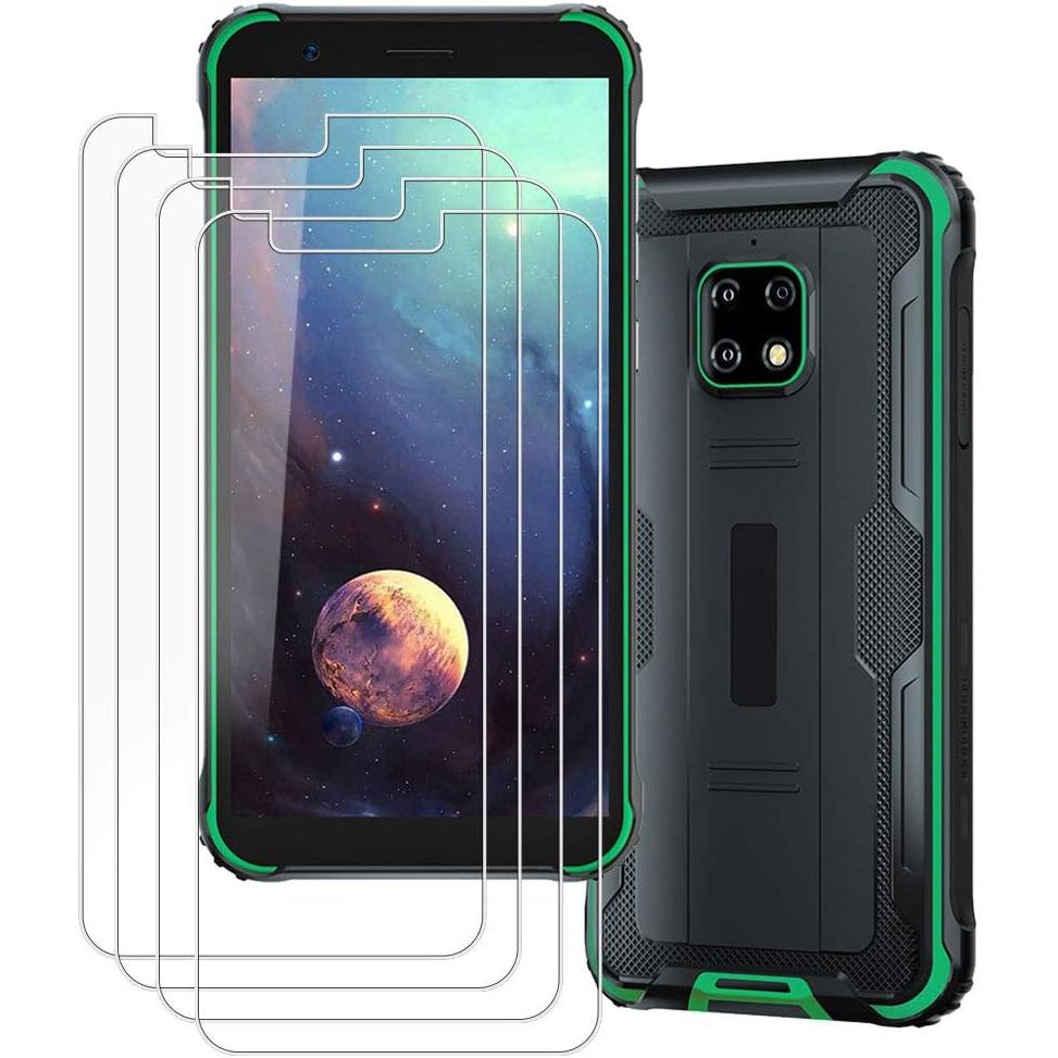 [4-Pack] dành cho Blackview BV4900 Pro (5.70 ") Tấm bảo vệ màn hình, Tấm bảo vệ màn hình kính cường 