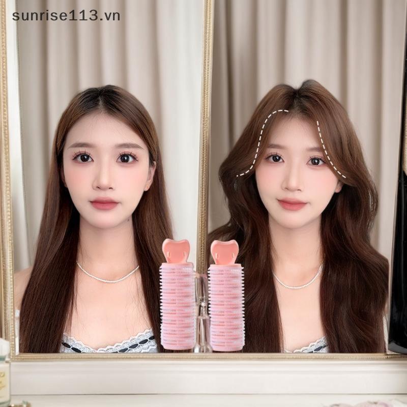 SR Beauty Hair Rollers Air Bangs Curling Rollers Fluffy Styling Clips Curling Irons Overnight Heatle