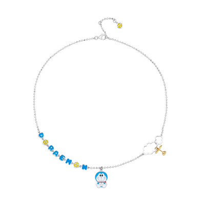 Dây cổ trẻ em Bạc Doraemon|PNJ 0000C000012
