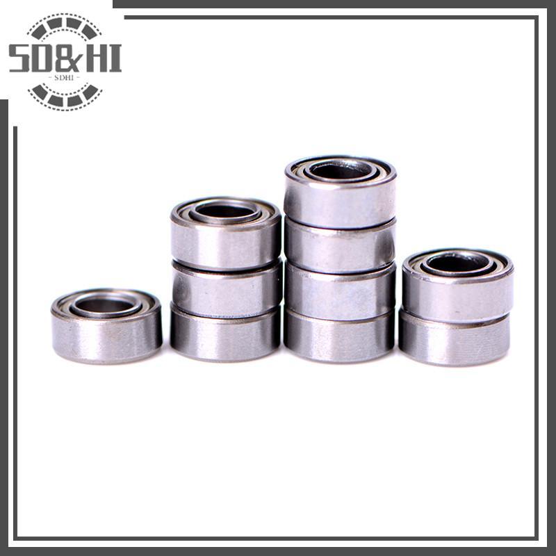 [SD & HI] 10 vòng bi rãnh sâu MR105ZZ L-1050 MR105 5x10x4 mm thu nhỏMR105ZZ Vòng bi ABEC-1 (vn)