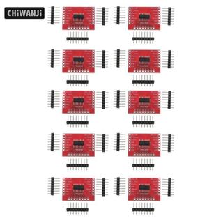 Chiwanji 10 Chiếc 74HC595 Bảng Mô Đun PCB Mạch IC Tiêu Chuẩn 0.1 "Khoảng Cách Đầu