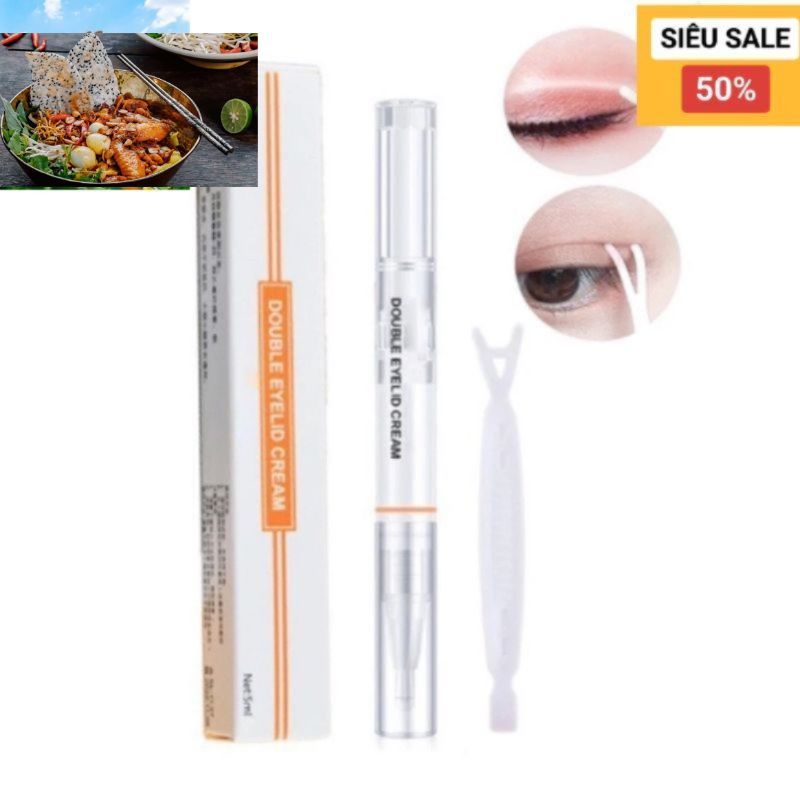 Bút gel kích mí - Bút kích 2 mí - Cọ kích 2 mí