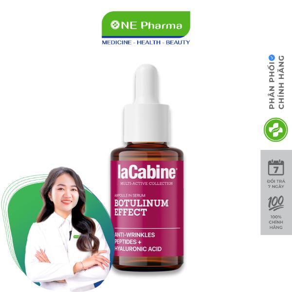 Tinh Chất Ngừa Nếp Nhăn, Làm Mịn Da LaCabine Botulinum Effect Peptides + HA 30ml