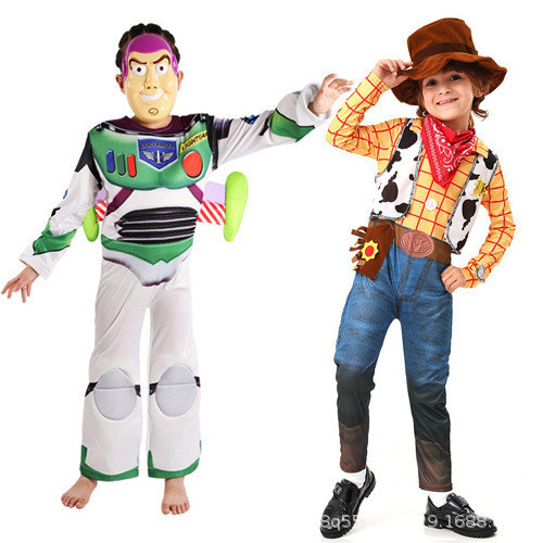 Bộ trang phục Buzz Lightyear & Woody cho Cosplay Tiệc Halloween