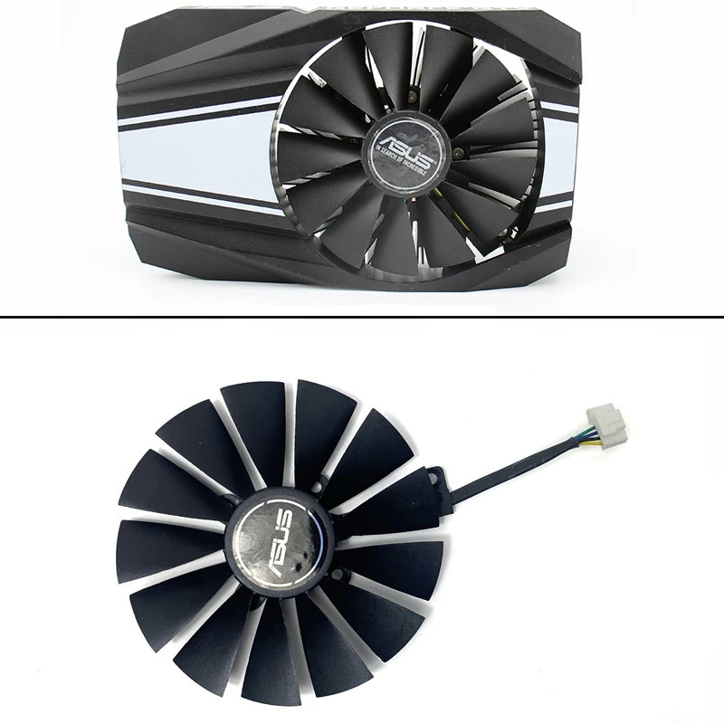 MỚI 95mm FDC10U12D9-C 6PIN GTX1660 GPU QUẠT Cho ASUS PH-GTX 1660 TI-O6G PH-GTX1660TI -6G GTX 1660Ti 