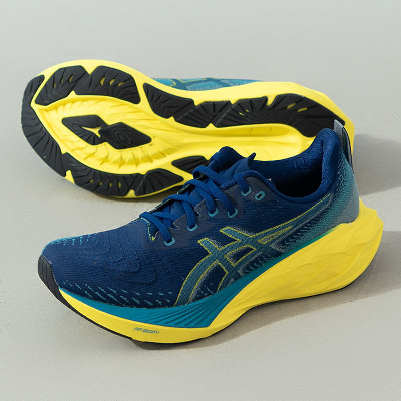 Giày chạy bộ Asics Nova Blast 4 thoáng khí, phù hợp nam nữ - 64XD YEFK