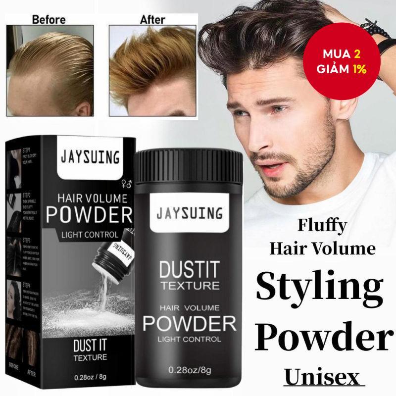 Bột Tạo Phồng Tóc 8g/Hộp Thấm Dầu Làm Sạch Tóc Tăng Độ Phồng Cho Tóc Mờ Nam Nữ Bột Làm Phồng Tóc