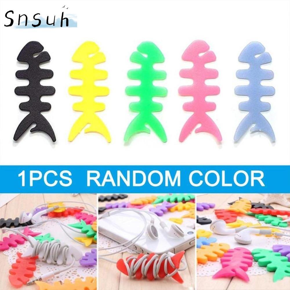 SNSUH Cable Winder USB Cable Winder Organizer Earphone Cord Winder Cable Organizer Box Lưu trữ cáp d