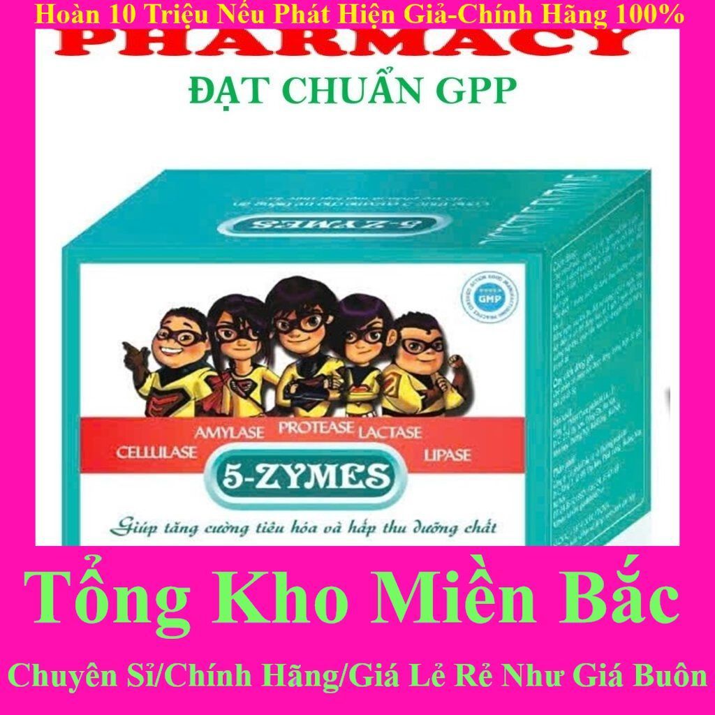 5 ZYMES - Bổ sung Enzymes cho hệ tiêu hóa khỏe mạnh (enzym enzyme)