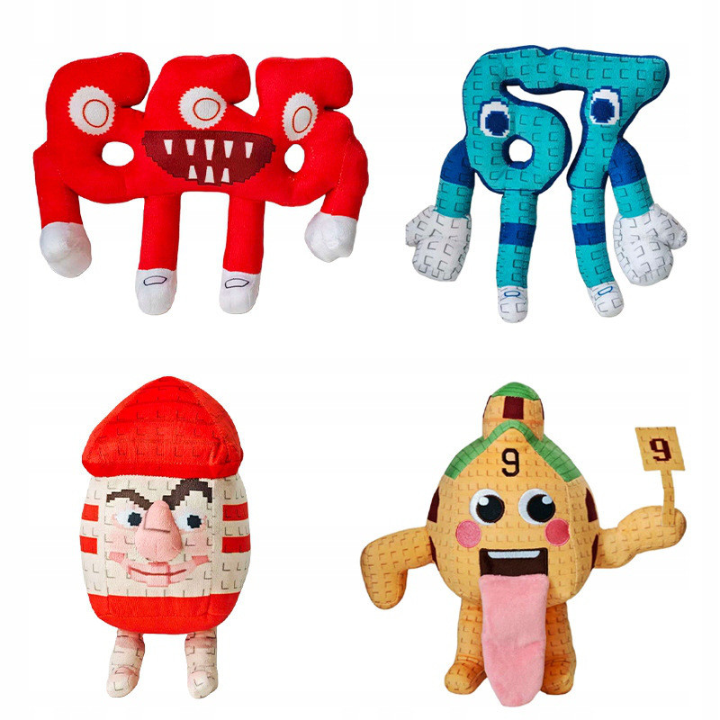 Cross-Border Steal a Brainrot plush Set Top Box No. Đồ chơi sáng tạo búp bê sang trọng 9 ngôi nhà